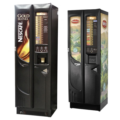 Free standing drinks and food vending machines, Leeds, West Yorkshire