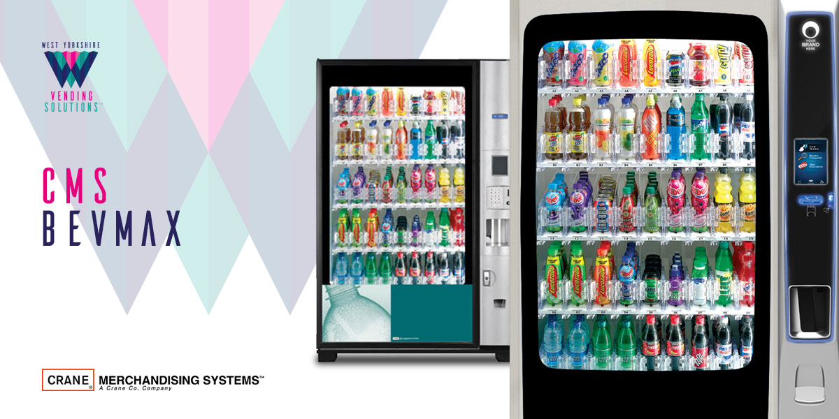 CMS BevMax refrigerated drinks vending machine