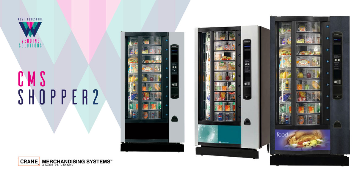 CMS Shopper 2 fresh food vending machine